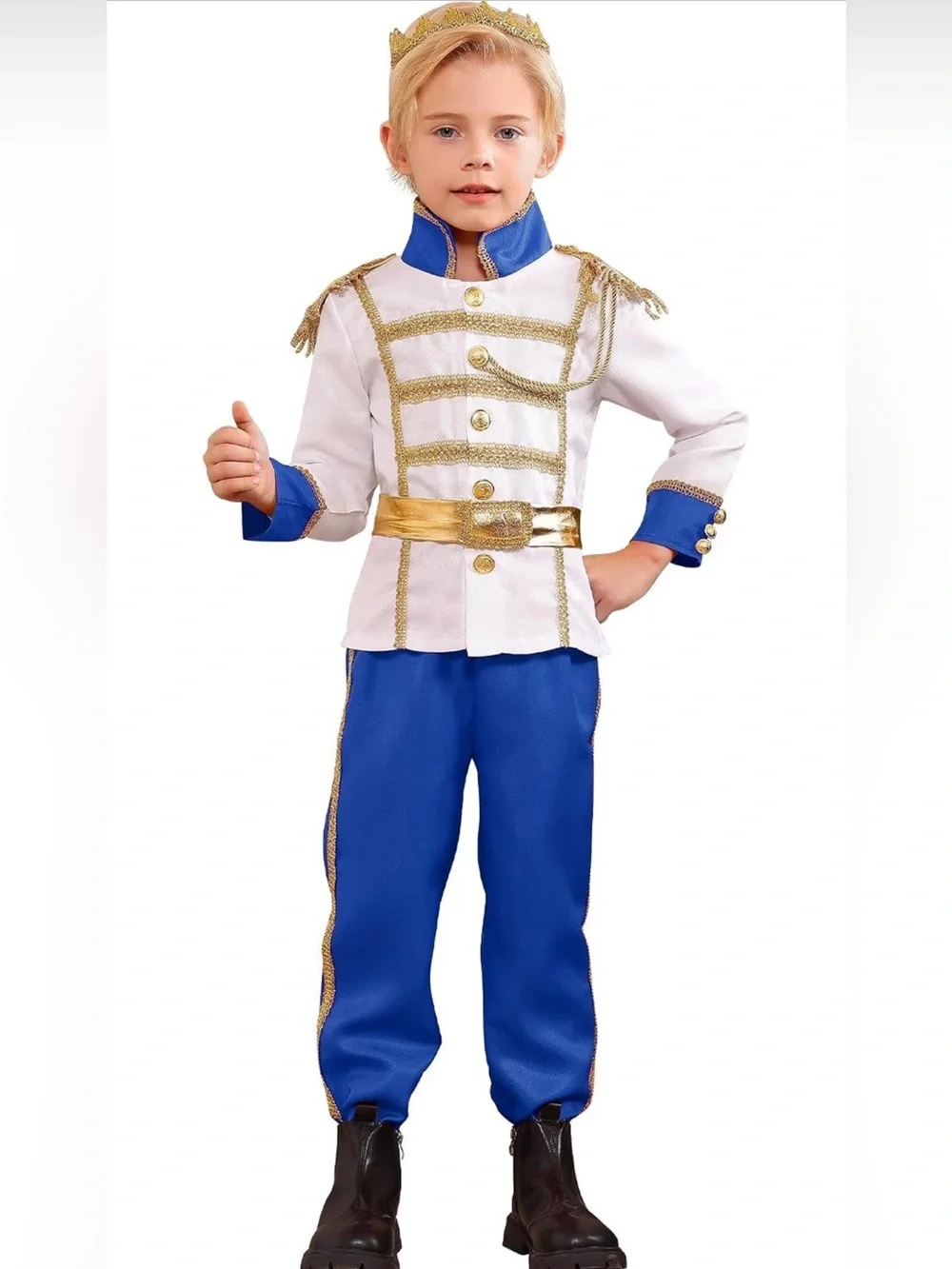 Kids Boys King Prince Charming Costume Halloween costume